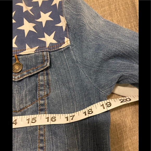 🇺🇸🇺🇸 FOREVER 21 Premium Denim USA Jacket🇺🇸🇺🇸 - Picture 14 of 16